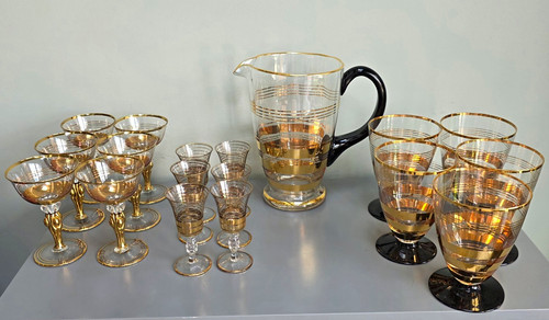 Vintage french mcm 18pc gold - mcm,