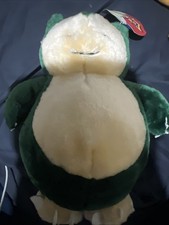 Official Nintendo Pokemon Plush. Snorlax. Good Condition With Tag.
