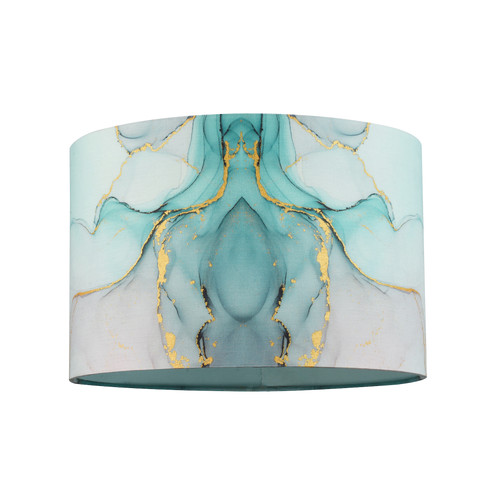 Drum lamp shade - in, marble