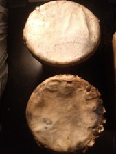 Vintage Handmade Wooden Bongo