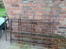Antique Wrought Iron Estate Fencing/farm Fencing