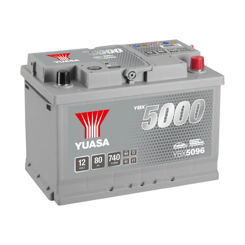 Yuasa ybx5096 car battery - ybx5096,