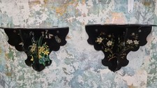 Pair Of Victorian Hand Painted