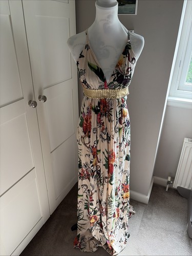 Multicoloured floral maxi - multicoloured,