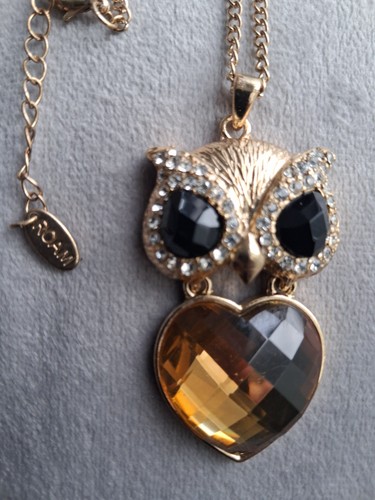 Boho owl necklace vintage roam - owl,
