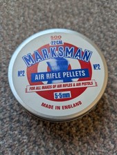 Air rifle pellets - pellets, tin
