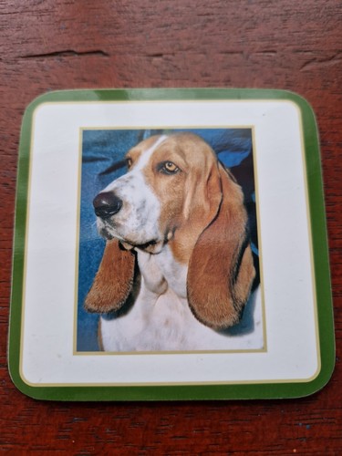 Basset hound coaster - basset,