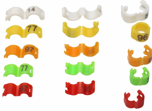 100pcs small leg rings - 100pcs,