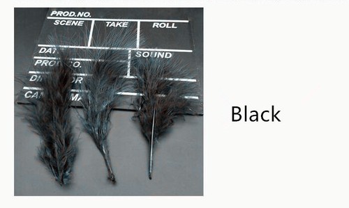 13cm quality soft marabou - soft,