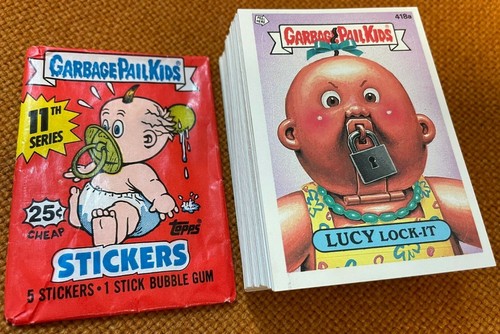 1987 topps garbage pail - topps,