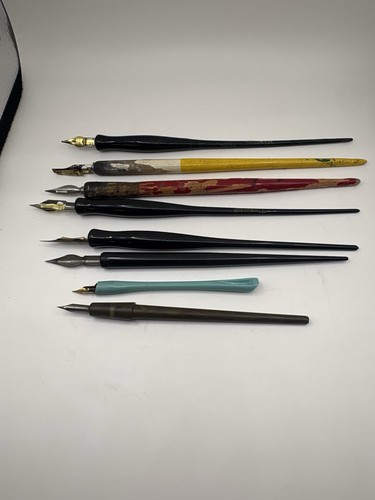 Vintage calligraphy pen - calligraphy, mixed