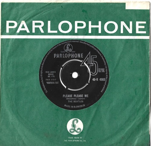 Beatles please 1963 - please, me