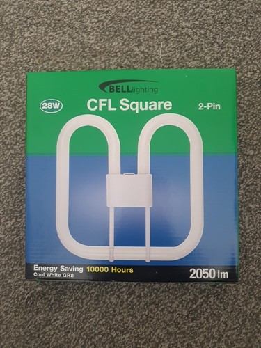 Bell lighting cfl - lighting, square