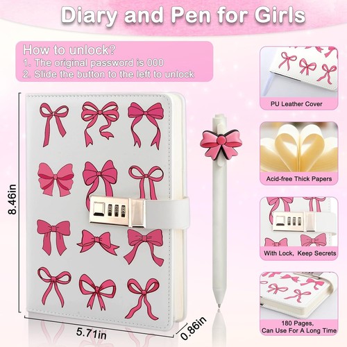 Diary with lock for - diary,