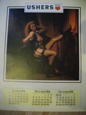1984  Ushers topless glamour