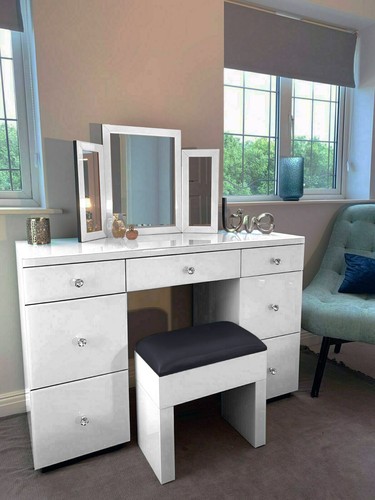 Mirrored furniture glass - mirrored,