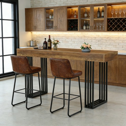 Inch industrial bar table - bar,