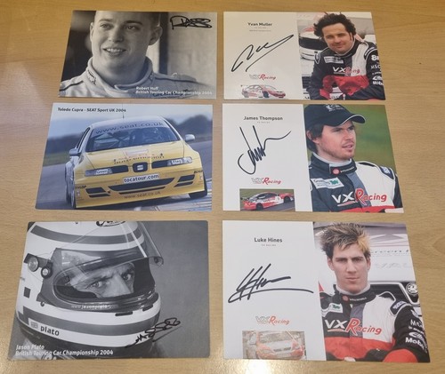 Btcc signed pictures - btcc,