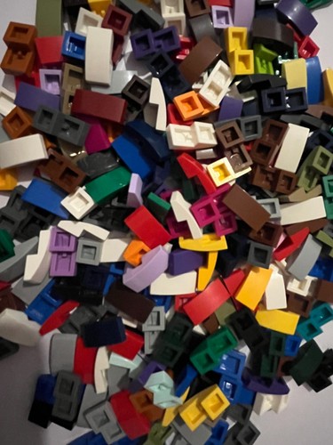 Lego 1x2 curved slope - curved, slope,