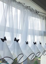 Butterfly Voile Curtain With