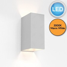 Astro Lighting - Oslo 160 LED 1298021 - IP65 Textured Painted Grey Wall Light