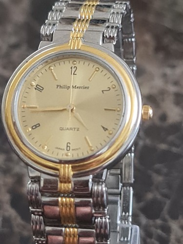 Philip mercier quartz watch - quartz, watch.