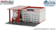 Greenlight Vintage Gas Station Pikes Peak Hill Climb Refueling Station 1:64