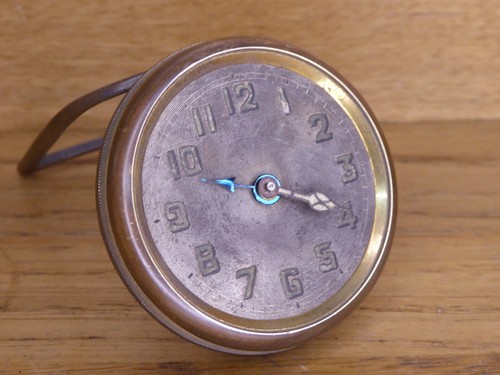 Antique ww1 era desk clock - era, /