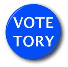 VOTE TORY - 25mm 1" Button