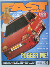 Fast Car January 1999 Fiat Punto VW Golf Mk4 Fiesta XR2 Strosek Porsche 911 106