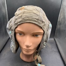 Original Royal Air Force RAF Cold War Period G Type Blue Jet Flying Helmet 22C