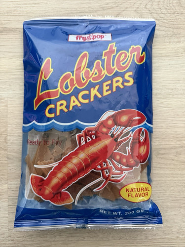 Fry pop lobster crackers - lobster,