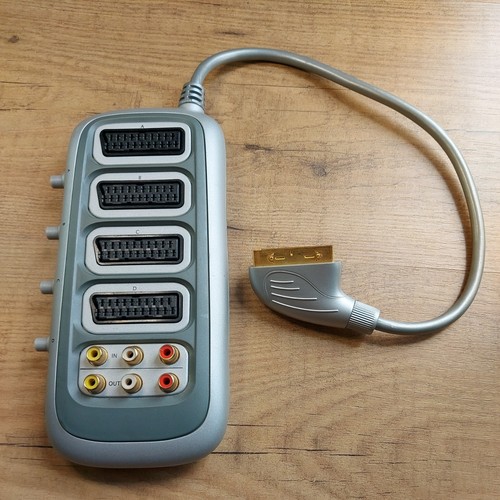 Way switchable scart switch - switchable,