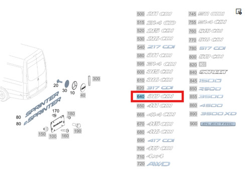 New genuine mercedes benz - new,