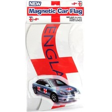 Magnetic Car Door Fridge England Flag Shield St George Cross CROSS WORLD CUP