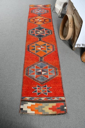 Vintage rug runner 4x11 - vintage,