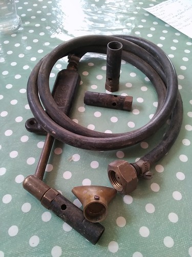 Vintage tga gas bottle - gas,