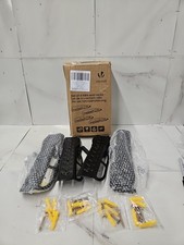 Set of 4 Wall Mount Mountable Bicycle Bike Rack Space Saving Storage Hooks Stand