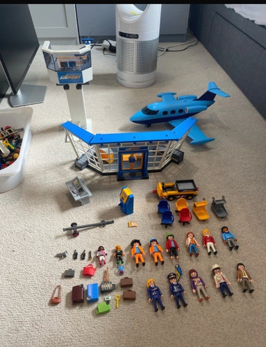 Playmobil airport playset - airport,