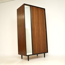 Vintage Walnut Wardrobe by John and Sylvia Reid for Stag