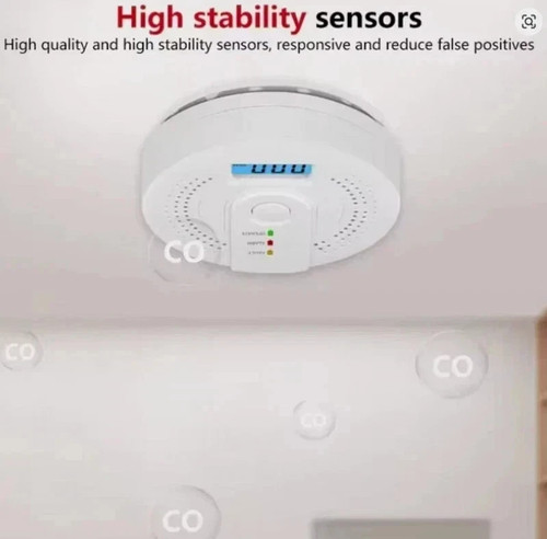 Carbon monoxide detector - monoxide,