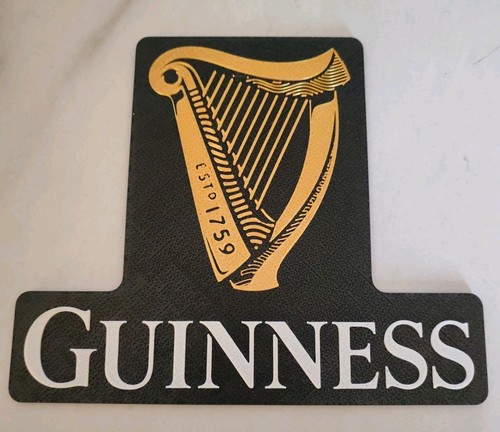 Printed guinness sign logo - 3d,