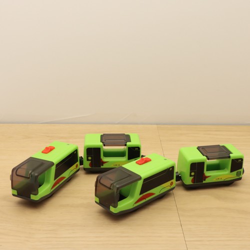 Wooden train track battery - wooden,