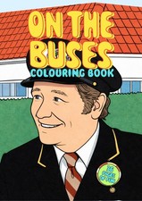 On The Buses Colouring Book