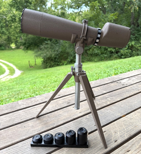 Vintage adams spotting scope - adams,