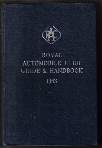 Rac book royal - rac, automobile