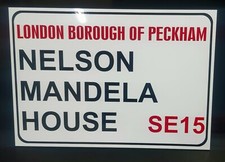 Sign board nelson - nelson, mandela