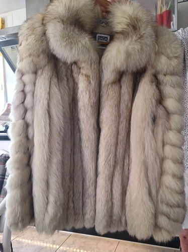 Saga fox silver real - real, fur