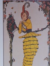 Vintage art Postcard Greda