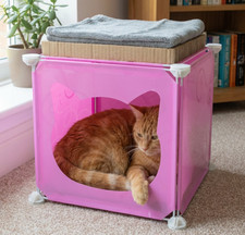 Cat cube house warm winter - cube,